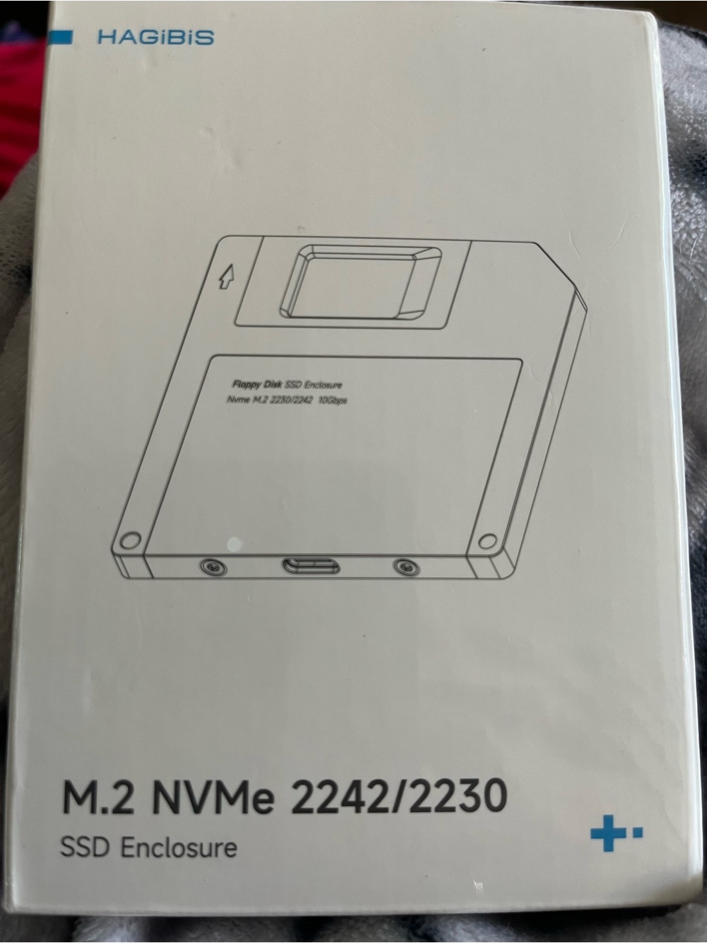 Hagibis M.2 NVMe 2242/2230 SSD Enclosure - White
